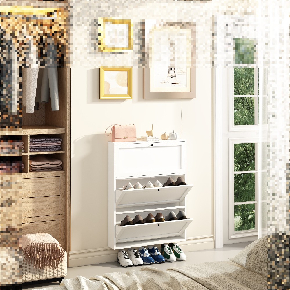 Tipping Shoe Cabinet